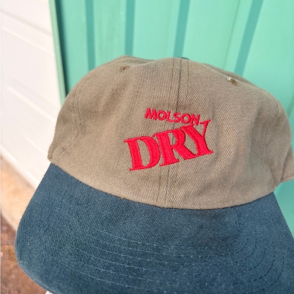 Vintage MOLSON DEY beer hat strapback - Picture 2 of 6